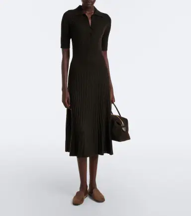Arch4 Elloren cashmere polo dress | Thumbnail 2