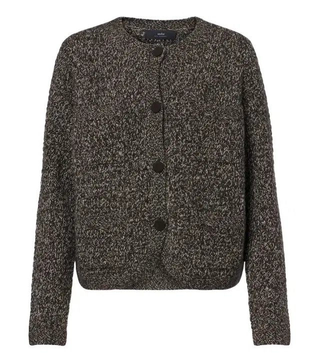 Tulip cashmere cardigan