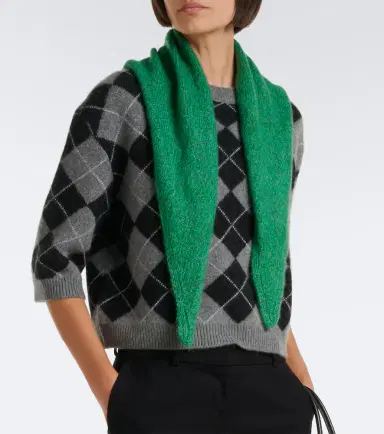 Arch4 Karlie argyle cashmere sweater | Thumbnail 3