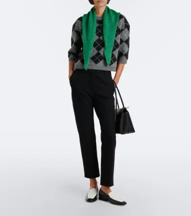 Arch4 Karlie argyle cashmere sweater | Thumbnail 5