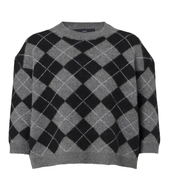 Arch4 Karlie argyle cashmere sweater