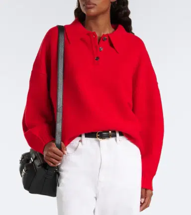 Arch4 Kings Road cashmere polo sweater | Thumbnail 2