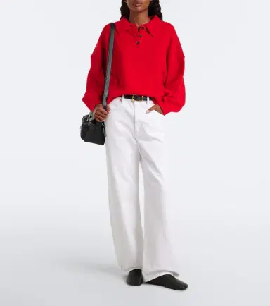 Arch4 Kings Road cashmere polo sweater | Thumbnail 5