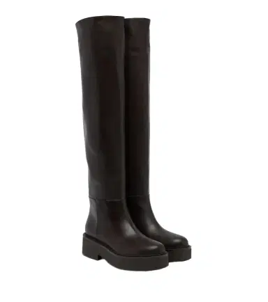 Gianvito Rossi Hiro leather over-the-knee boots | Thumbnail 1