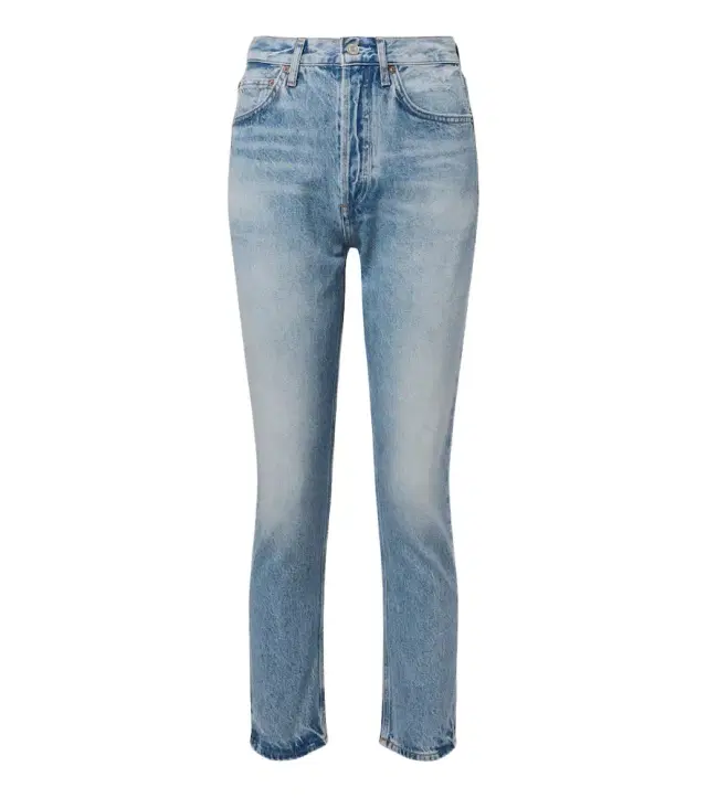 Agolde Riley cropped straight jeans