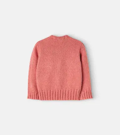 Emile et Ida Baby bow-detail cardigan | Thumbnail 3