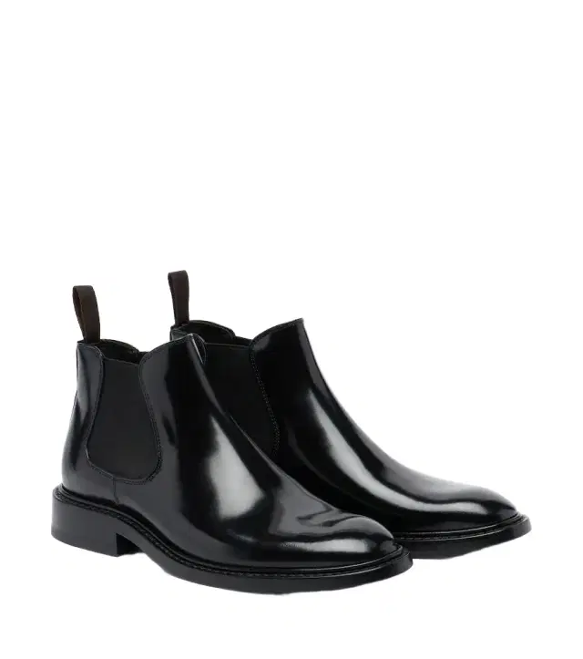 The Row Gable leather Chelsea boots