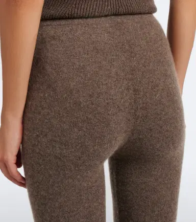 Nour Hammour Whit cashmere and wool tights | Thumbnail 3 Nour Hammour Whit cashmere and wool tights | Thumbnail 3