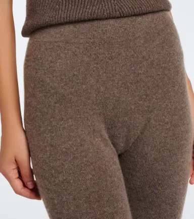 Nour Hammour Whit cashmere and wool tights | Thumbnail 6 Nour Hammour Whit cashmere and wool tights | Thumbnail 6