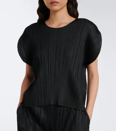 Pleats Please Issey Miyake Monthly Colors: July pleated top | Thumbnail 4