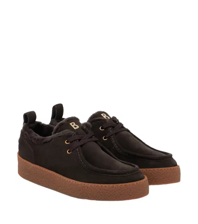 Bogner Lucerne suede lace-up shoes