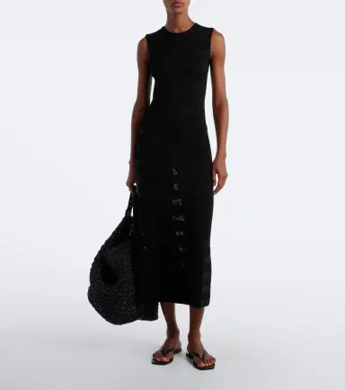 Eres Reguliere striped cotton-blend midi dress | Thumbnail 2 Eres Reguliere striped cotton-blend midi dress | Thumbnail 2