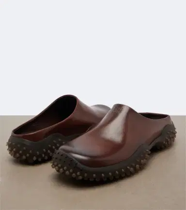 Miu Miu Leather mules | Thumbnail 3