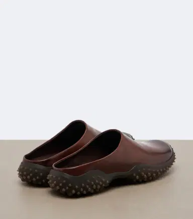 Miu Miu Leather mules | Thumbnail 4