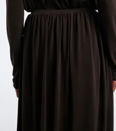 Vince Jersey midi skirt | Thumbnail 4