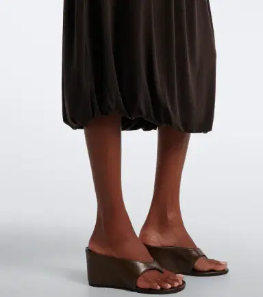 Vince Jersey midi skirt | Thumbnail 6