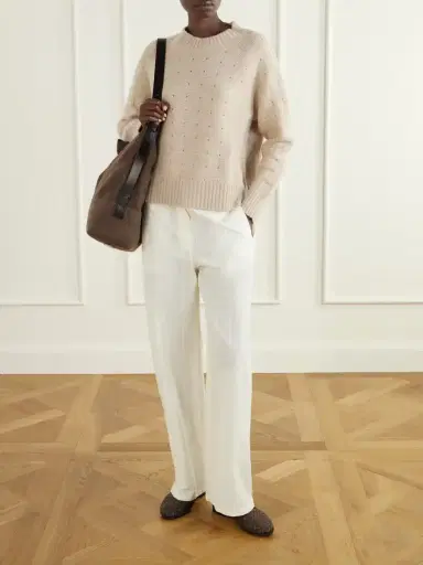 Allude Cashmere And Silk-blend Sweater | Thumbnail 2 Allude Cashmere And Silk-blend Sweater | Thumbnail 2
