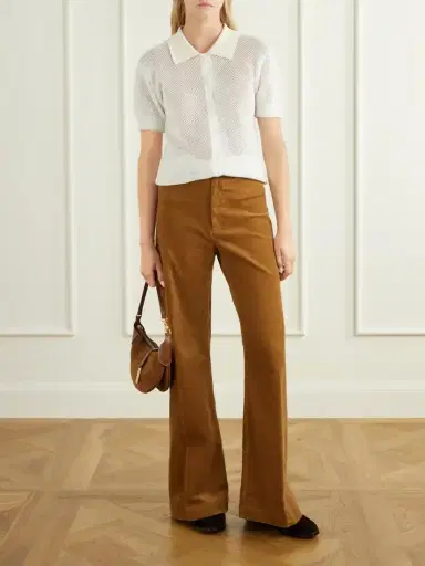 Polo Ralph Lauren Cotton-blend Corduroy Wide-leg Pants | Thumbnail 2 Polo Ralph Lauren Cotton-blend Corduroy Wide-leg Pants | Thumbnail 2