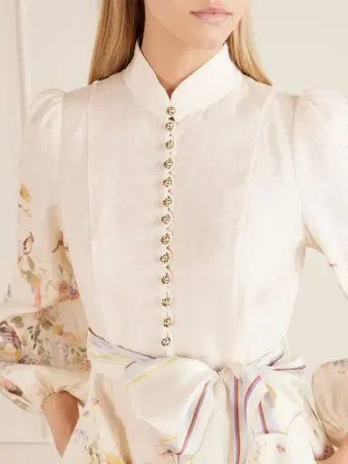 Zimmermann Valiant Belted Floral-print Linen Mini Dress | Thumbnail 4