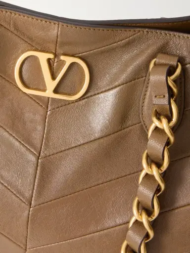 Valentino Garavani Laseine Vlogoembellished Leather Tote | Thumbnail 5