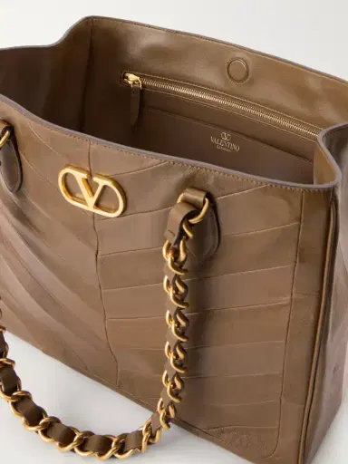 Valentino Garavani Laseine Vlogoembellished Leather Tote | Thumbnail 6