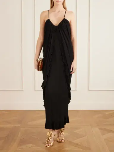 Zimmermann Valiant Floating Ruffled Jersey Maxi Dress | Thumbnail 2