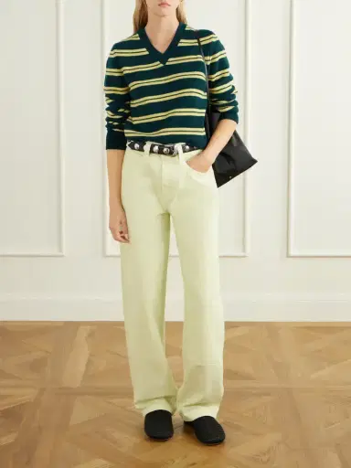 Daughter Sligo Striped Wool Sweater | Thumbnail 2