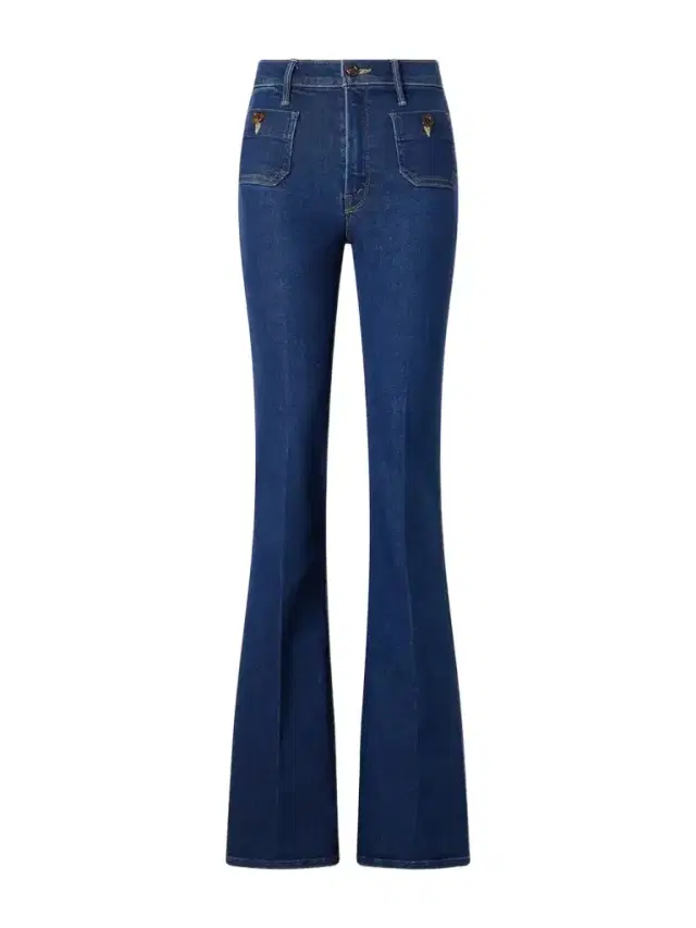 The Patch Pocket Doozy Flared Jeans