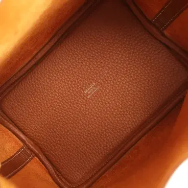HERMÈS Hermes Picotin Lock 18 Gold Clemence Gold Hardware | Thumbnail 7