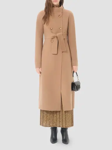 Valentino Garavani Women's Double Kashmir Coat - Camel - Size 6 | Thumbnail 2 Valentino Garavani Women's Double Kashmir Coat - Camel - Size 6 | Thumbnail 2
