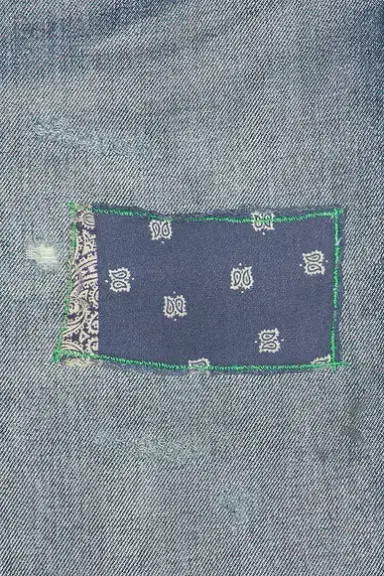 Polo Ralph Lauren Novelty Repair Denim Jean Short | Thumbnail 5 Polo Ralph Lauren Novelty Repair Denim Jean Short | Thumbnail 5