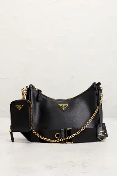 FWRD Renew Prada Saffiano Re-Edition 2005 Shoulder Bag | Thumbnail 2