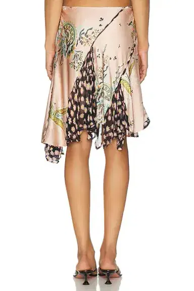 Staud Reannah Silk Skirt | Thumbnail 4 Staud Reannah Silk Skirt | Thumbnail 4