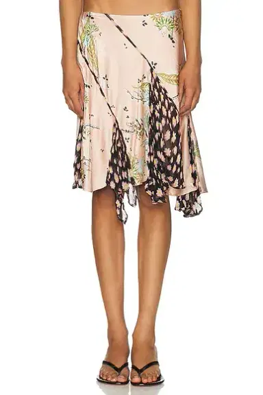 Staud Reannah Silk Skirt | Thumbnail 1 Staud Reannah Silk Skirt | Thumbnail 1