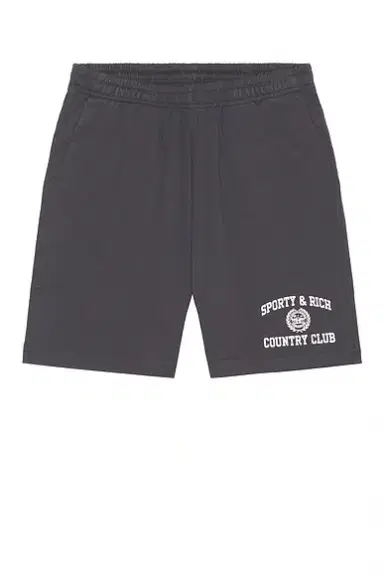 Sporty & Rich Varsity Crest Gym Short | Thumbnail 5
