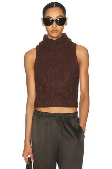 Sablyn Saige Cropped Turtleneck Top | Thumbnail 1