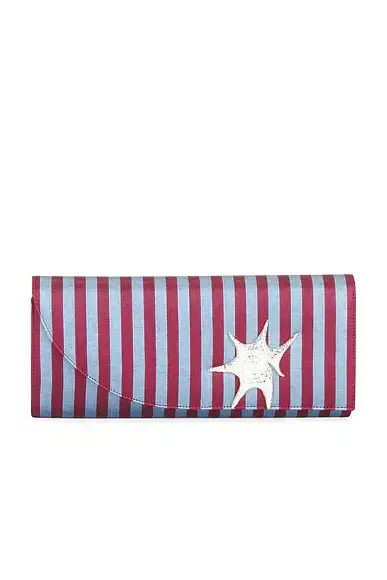 RENNK Moire Diane Clutch