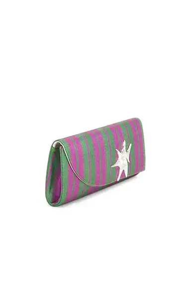 RENNK Moire Diane Clutch | Thumbnail 3
