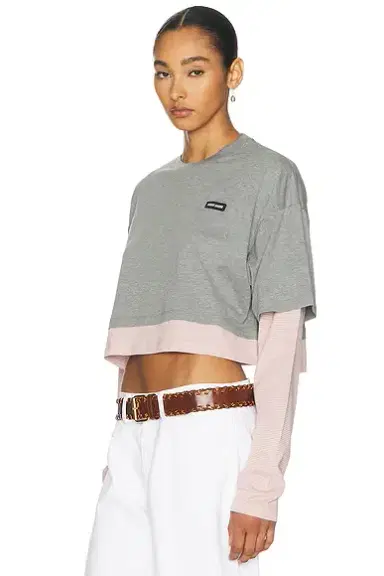 Miu Miu Jersey Top | Thumbnail 2