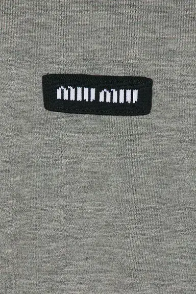 Miu Miu Jersey Top | Thumbnail 5