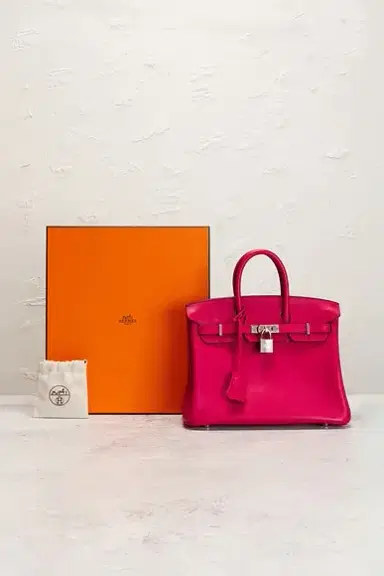 FWRD Renew Hermes Swift Birkin 25 Handbag | Thumbnail 9