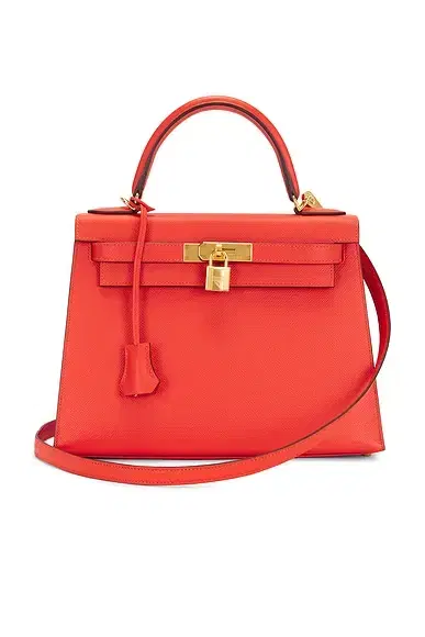 FWRD Renew Hermes Epsom Kelly 28 Handbag