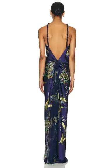 Staud Charli Silk Dress | Thumbnail 4 Staud Charli Silk Dress | Thumbnail 4
