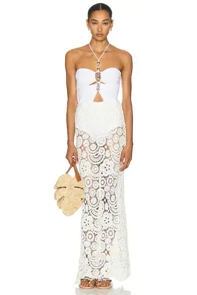 PatBo Gal Embroidery Maxi Dress | Thumbnail 1 PatBo Gal Embroidery Maxi Dress | Thumbnail 1