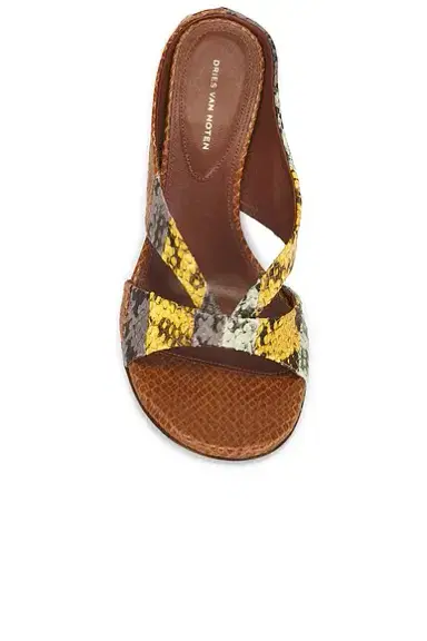 Dries Van Noten Rounded Toe Slide Mule | Thumbnail 4 Dries Van Noten Rounded Toe Slide Mule | Thumbnail 4