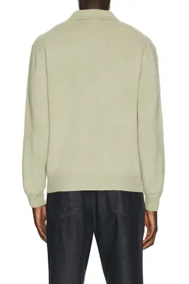 LE 17 SEPTEMBRE Brushed Cashmere Blend Polo Sweater | Thumbnail 2