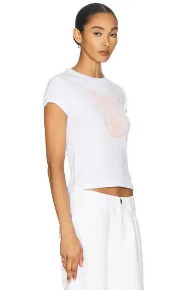 Sporty & Rich x Juicy Couture Emblem Essentials Tee | Thumbnail 2 Sporty & Rich x Juicy Couture Emblem Essentials Tee | Thumbnail 2