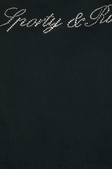 Sporty & Rich Signature Logo Krystal Tank Top | Thumbnail 5 Sporty & Rich Signature Logo Krystal Tank Top | Thumbnail 5