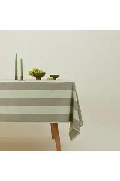 HAWKINS NEW YORK Essential Striped Tablecloth | Thumbnail 3