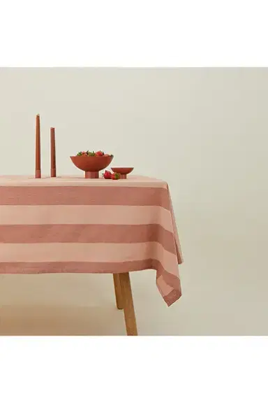 HAWKINS NEW YORK Essential Striped Tablecloth | Thumbnail 3 HAWKINS NEW YORK Essential Striped Tablecloth | Thumbnail 3